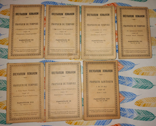 Breviarium romanum proprium - breviarium,