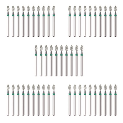50pcs frese diamantate dentali