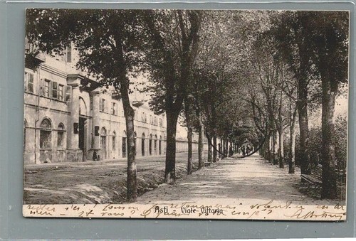 Eh673 cartolina asti viale - eh673,