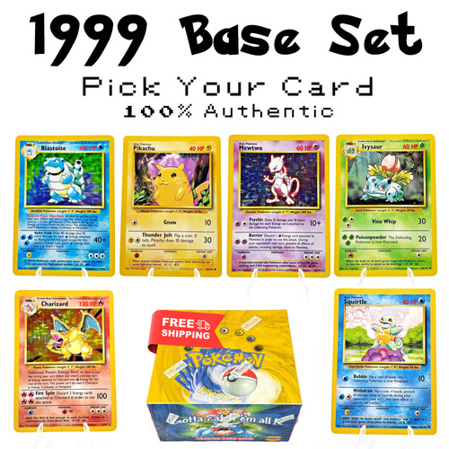 Pokemon set base 1999 carte - pokemon,