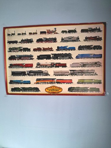 Poster vintage locomotive - poster, a