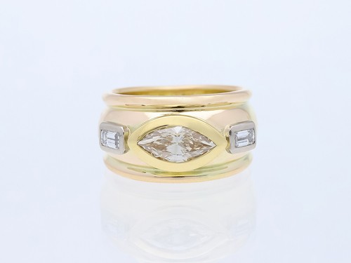 Anello uomo donna diamanti