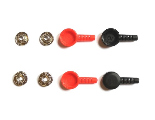 Clip bottone snap 4mm - clip,