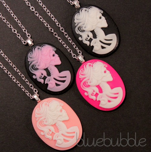 Collana funky grande - collana, scheletro