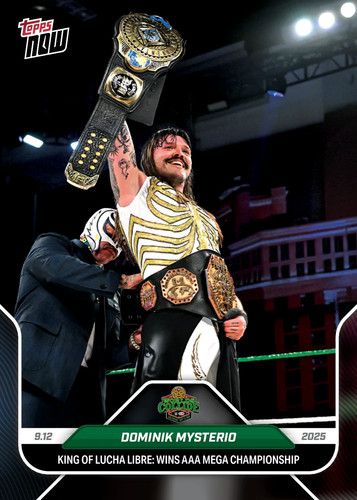 Topps wwe wrestling 2025 - wrestling,