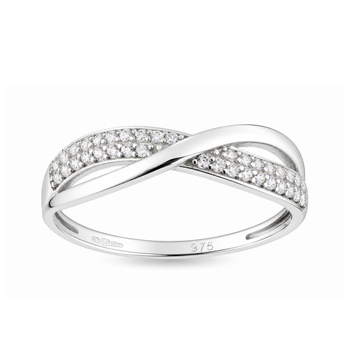 Anello infinito oro bianco - , 9
