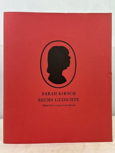 Sechs gedichte pressendruck - gedichte.,