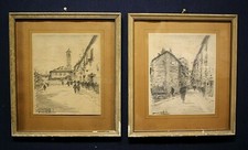Coppia antichi quadri - coppia, gentile