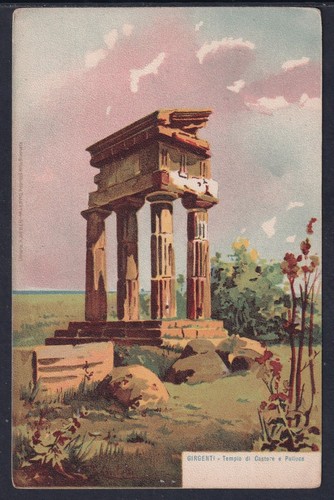 Italy girgenti templo di - –,
