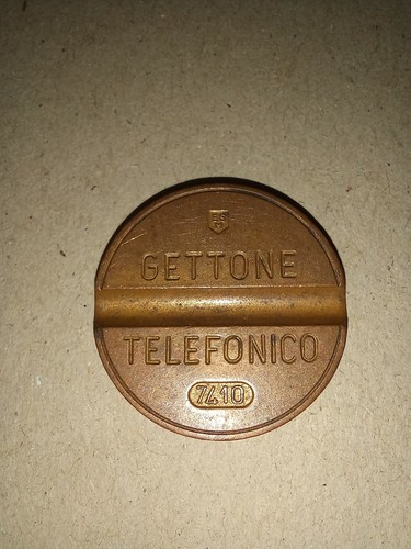 Gettone telefonico 7410 - telefonico,