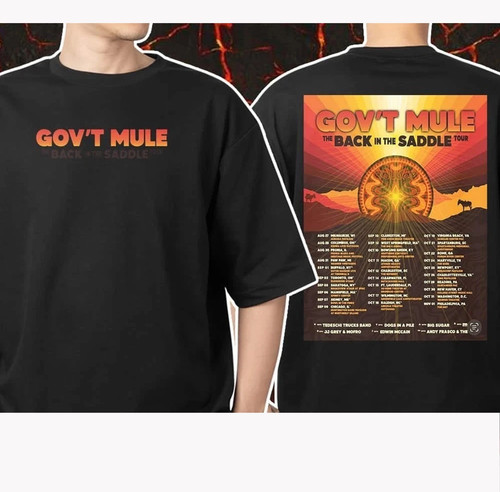 Maglietta govt mule - mule, back