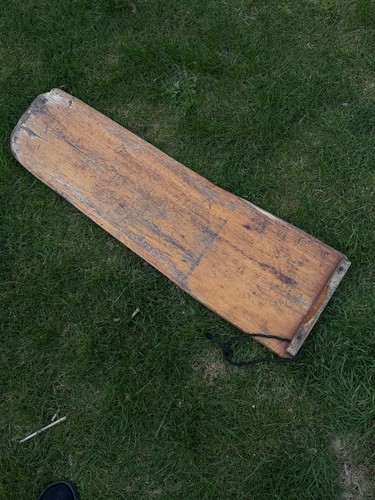 Vintage wood sailboat rudder - wood,