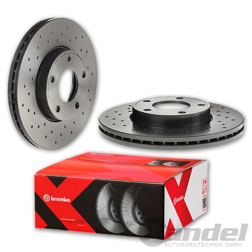 Dischi freno anteriori brembo - dischi,
