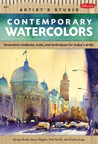 Contemporary watercolors a - contemporary, watercolors: