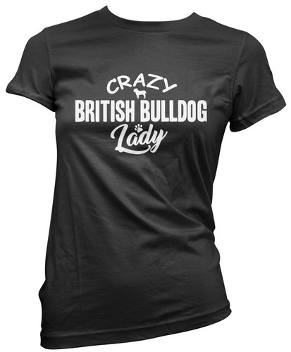 Crazy british bulldog lady - british,