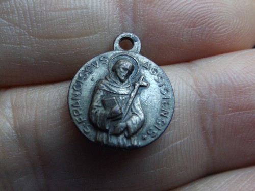 Medaglia santa chiara - santa,