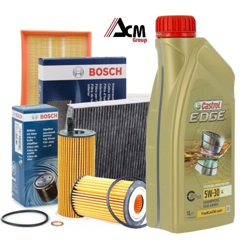 Kit tagliando olio castrol - olio,