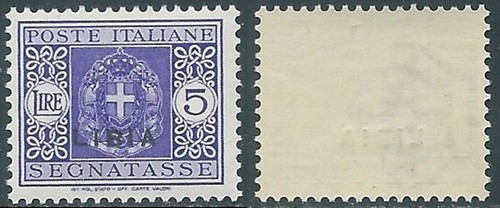 1934 libia segnatasse lire - 1934,