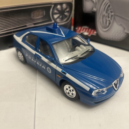 Auto pressofusa burago polizia - auto,
