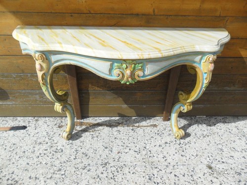 Console barocco metà 800 - console,