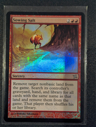 Sowing salt foil betrayers - foil,