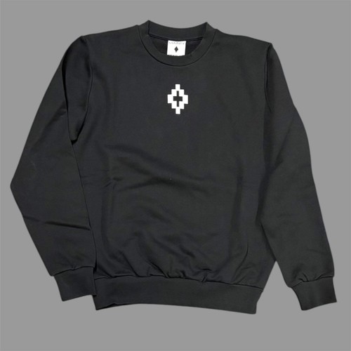 Felpa girocollo marcelo burlon - girocollo,