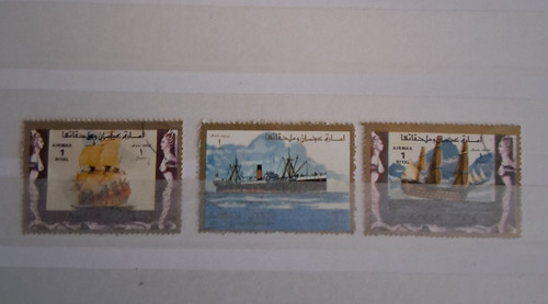 Francobolli ajman emirati - ajman,