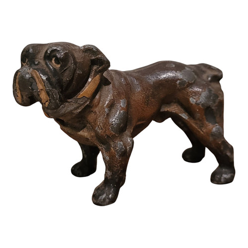 Bulldog miniatura in piombo - -,