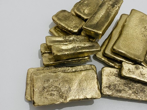 Lingotto oro rottami - , 510
