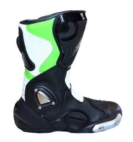 Stivali moto xls vera pelle - stivali,