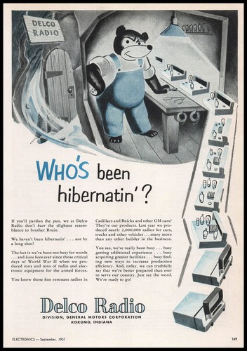 1951 delco radio kokomo - 1951,