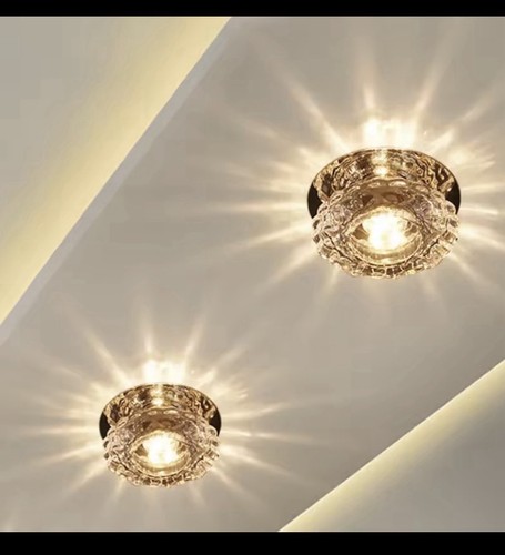 Plafoniera led cristallo - plafoniera,