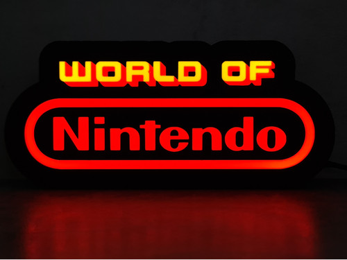 Insegna world nintendo - world, of