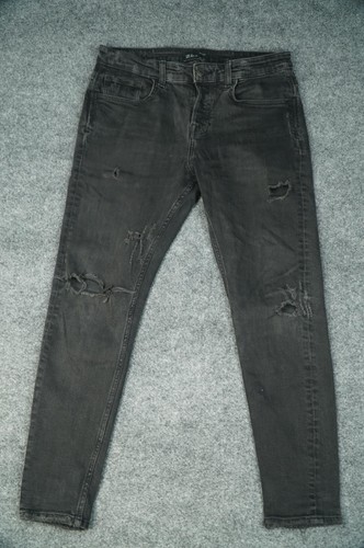 Jeans uomo zara nero - uomo,