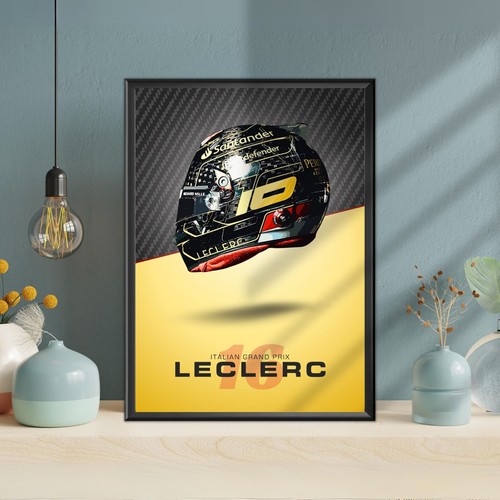 Casco charles leclerc - charles, gp