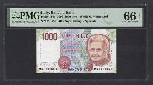 Italy 1000 lire - lire, p114a