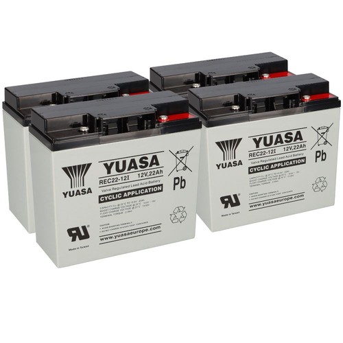 Batteria piombo agm - 4x,