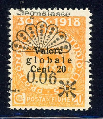 Fiume 1921 segnatasse - fiume,