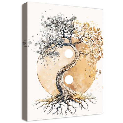 Albero della vita yin - albero, yang