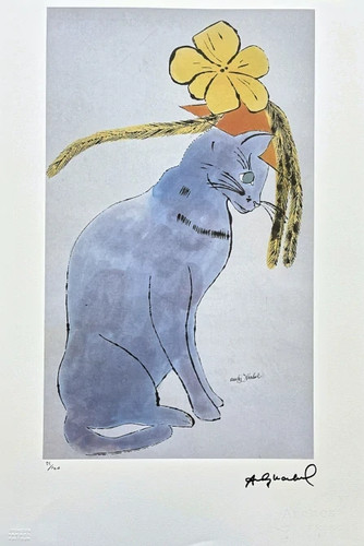 Andy warhol cat - -, sam