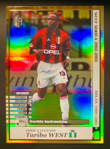 2002 panini wccf serie - panini,