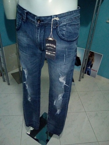 Jeans strappati uomo - , bruno