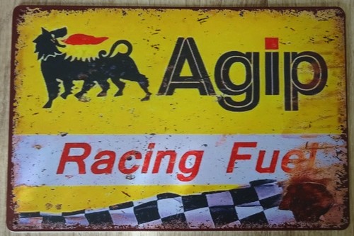 Targa latta agip racing - targa,