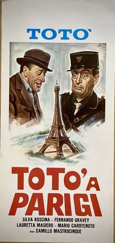 Toto parigi locandina - toto', a
