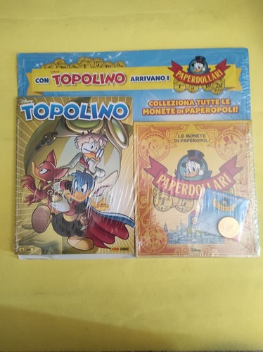 Topolino 3399 con moneta di - topolino,