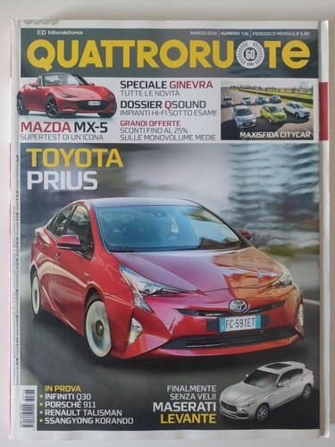 Rivista quattroruote 726 - rivista,