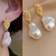 Orecchini con perle - con, barocche