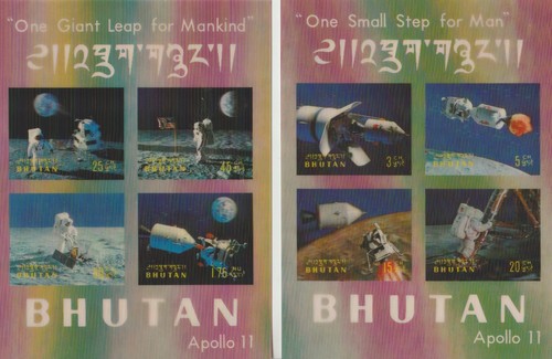 Bhutan 1969 spazio - spazio, "