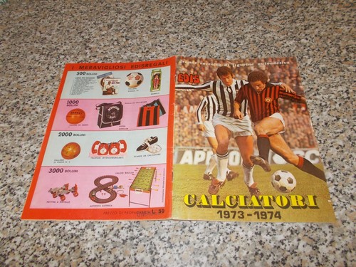 Album calciatori 1973 1974 - calciatori,