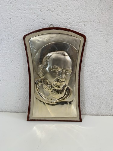 Quadro padre pio bassorilievo - quadro,